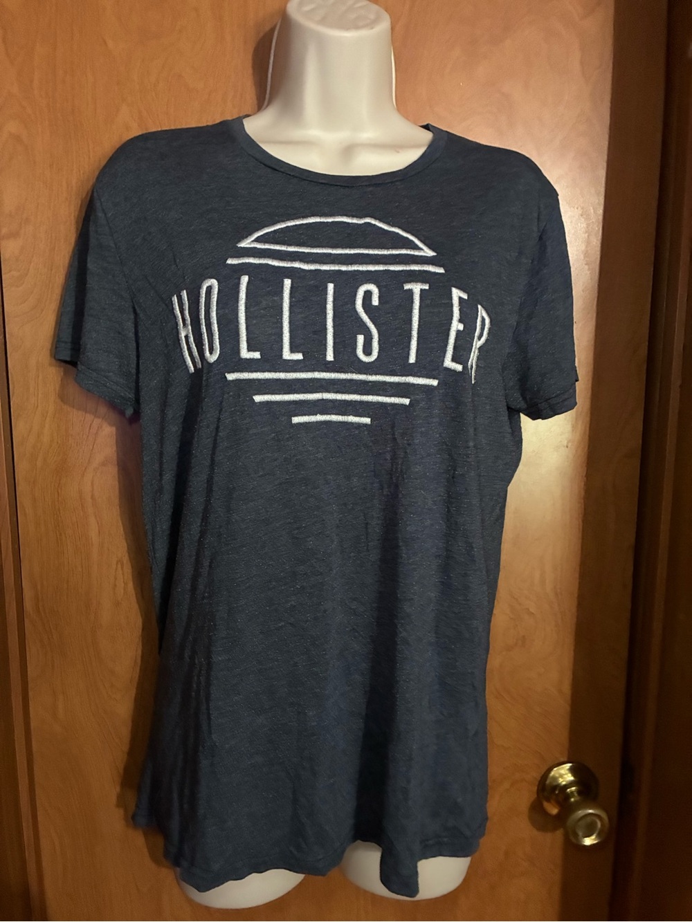 Hollister embroidered logo tee • Y2K inspired / 2010s mallcore aesthetic